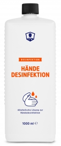 Händedesinfektionsmittel 1000ml <b>Euroflasche </b>