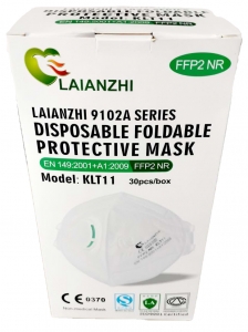 FFP2 NR filtrierende Halbmaske mit Ventil (FFP2 TOV)