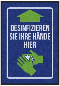 Matte -Hygiene- DESINFIZIEREN
