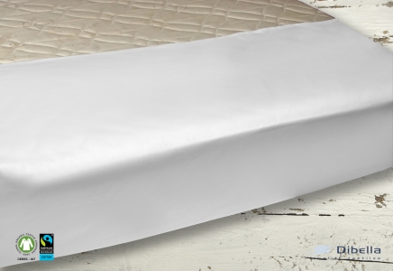 Laken TIOBA, braune Naht 180×300