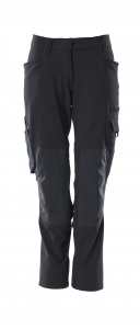 Damen Bundhose mit Knietaschen, Diamond Fit, Vier-Wege-Stretchstoff