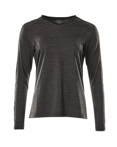 Damen T-Shirt, Langarm meliert, Kaufartikel