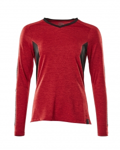 Damen T-Shirt, Langarm meliert, Kaufartikel