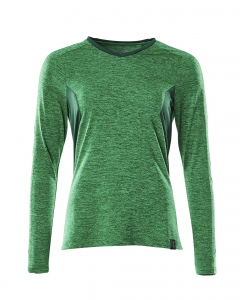 Damen T-Shirt, Langarm meliert, Kaufartikel