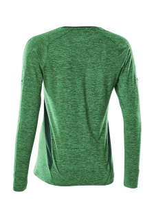 Damen T-Shirt, Langarm meliert, Kaufartikel
