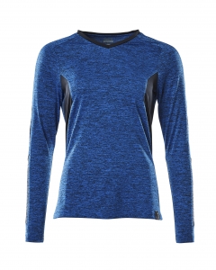 Damen T-Shirt, Langarm meliert, Kaufartikel