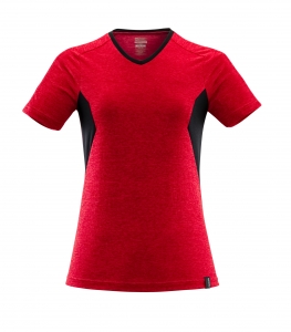 Damen T-Shirt, meliert V-Ausschnitt, Kaufartikel