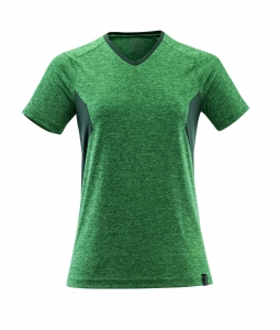 Damen T-Shirt, meliert V-Ausschnitt, Kaufartikel