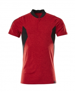 Polo-Shirt, meliert, Kaufartikel