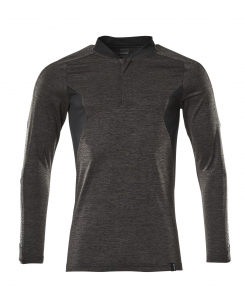 Polo-Shirt, Langarm meliert, Kaufartikel