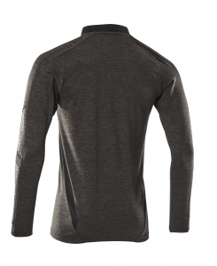 Polo-Shirt, Langarm meliert, Kaufartikel