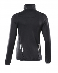 Damen Fleecepullover mit kurzem Reißverschluss, Kaufartikel