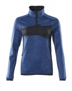 Damen Fleecepullover mit kurzem Reißverschluss, Kaufartikel