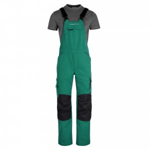 Latzhose GREY BULL 2.0 mit Knieverstärkung