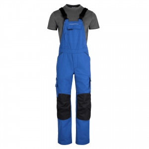 Latzhose GREY BULL 2.0 mit Knieverstärkung