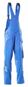Latzhose mit Knietaschen, Stretch-Einsätze