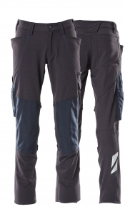 Bundhose mit Knietaschen, Vier-Wege-Stretchstoff