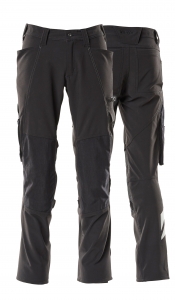Bundhose mit Knietaschen, Vier-Wege-Stretchstoff
