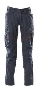 Hose mit Knietaschen, Stretch-Einsätze