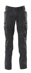 Hose mit Schenkeltaschen, Stretch-Einsätze