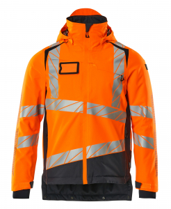 Winterjacke mit Kapuze ACCELERATE SAFE, Climascot-Futter