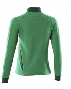 Damen Sweatshirt mit Reißverschluss, Ladies Fit