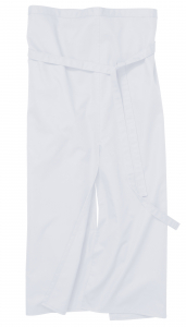Bistroschürze MODERN, 100×100 mit Schlitz