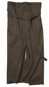 Bistroschürze MODERN, 100×100 mit Schlitz