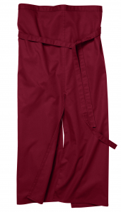 Bistroschürze MODERN, 100×100 mit Schlitz