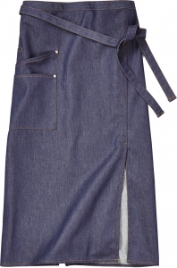 Bistroschürze REAL DENIM, mit Schlitz
