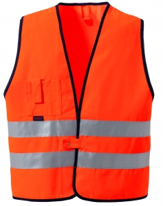 Weste WARN UNI, Reflexstreifen