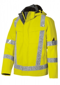 Warn-Wetter-Jacke HI VIS COMFORT, kurz