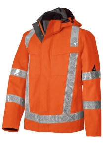 Warn-Wetter-Jacke HI VIS COMFORT, kurz