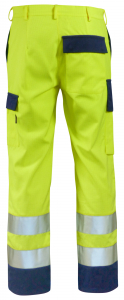 Bundhose HIGH VIS MULTINORM leicht ohne Chemiekalienschutz
