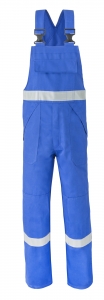 Latzhose 5 SAFETY mit Reflexstreifen