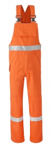 Latzhose 5 SAFETY mit Reflexstreifen