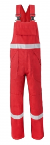 Latzhose 5 SAFETY mit Reflexstreifen
