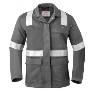 Langjacke 5 SAFETY mit Reflexstreifen