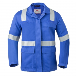 Langjacke 5 SAFETY mit Reflexstreifen