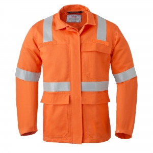 Langjacke 5 SAFETY mit Reflexstreifen