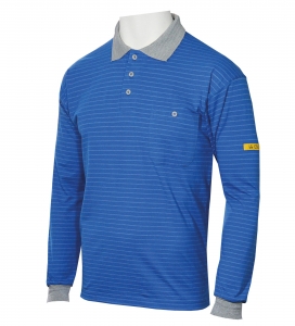 EPA Polo-Shirt CONDUCTEX Cotton Knit, langarm