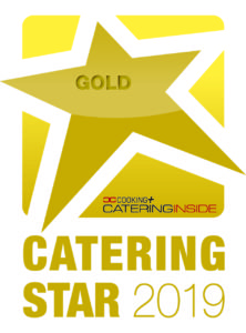 Also erhält den Catering Star 2019 in Gold 