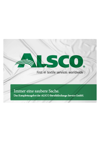 Broschüre Alsco Aquise 