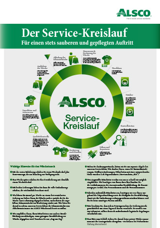 Broschüre Alsco Servicekreislauf