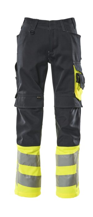Bundhose Safe Supreme, mit Knietaschen, Farbe/Warn