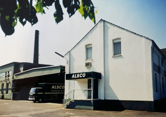 Eröffnung der NL Köln Dellbrück Umbenennung in "Alsco Wäscheverleih GmbH" (1957)
