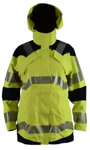 Damen Parka Multirisk Hi Vis Weather Thunder Plus 3D