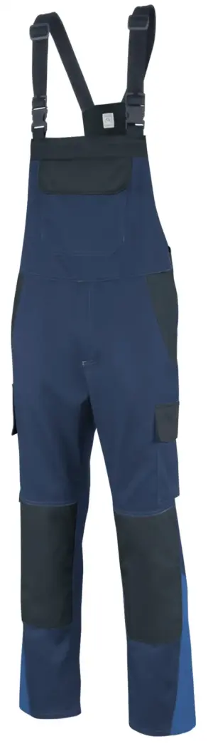 Latzhose ecoRover Safety Flex, ohne Chemikalienschutz, mit Knietaschen