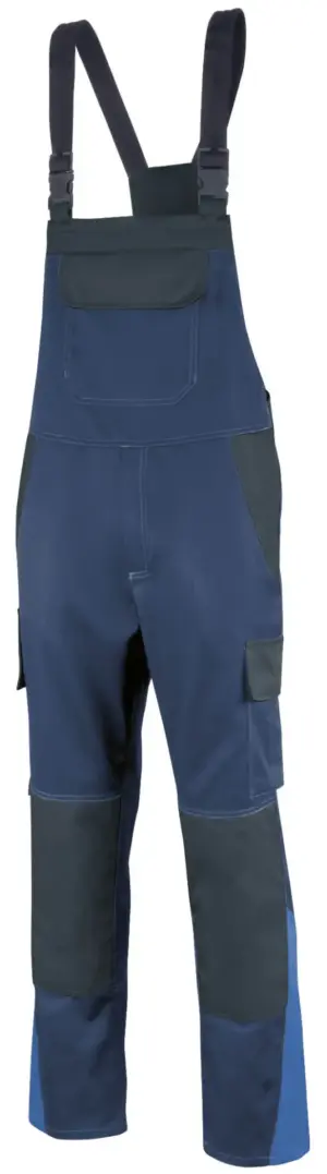 Latzhose ecoRover Safety Flex, mit Chemikalienschutz, mit Knietaschen