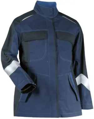 Damen Langjacke ecoRover Safety, mit Chemikalienschutz, mit Reflexstreifen